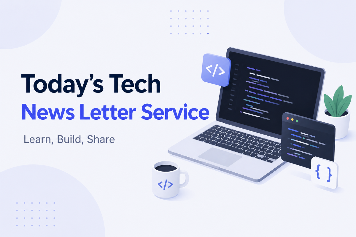 [사이드 프로젝트] AI 뉴스레터 & 기술 블로그 큐레이션 Today’s Tech::TT 개발일지 #1