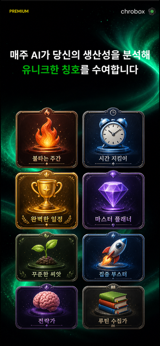 AI 타임박스 플래너 - 크로박스 스크린샷 이전